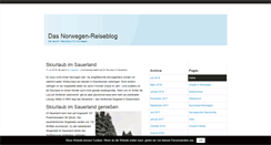 Desktop Screenshot of norwegenurlauber.de